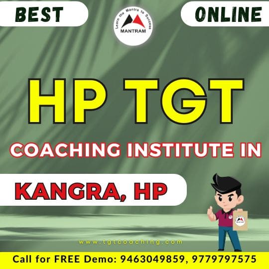 Best HP TGT Coaching Institute in Kangra