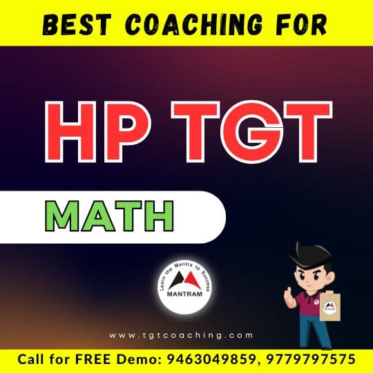 best coaching for tgt math