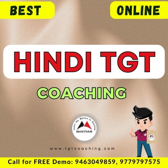 hindi tgt coaching